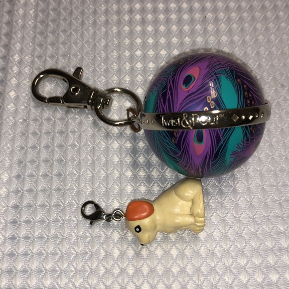 5 Girls’ Keychains Bag Clips Joke Book Anime Ballerina, Baker Lip Balm Puppy - Picture 8 of 10